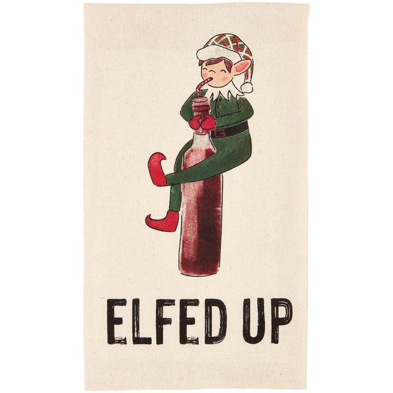 Elfed Up Tea Towel