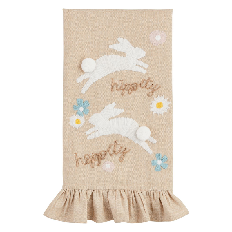  Embroidered Hippity Towel