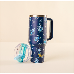 Endless Daydream 40 oz. Lifestyle Flip Straw Tumbler