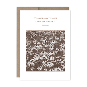  Ever Thanks Thank you Card