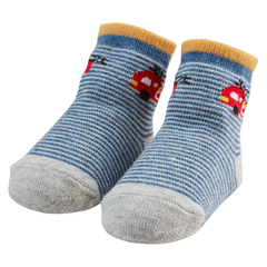 Fire Truck Baby Socks