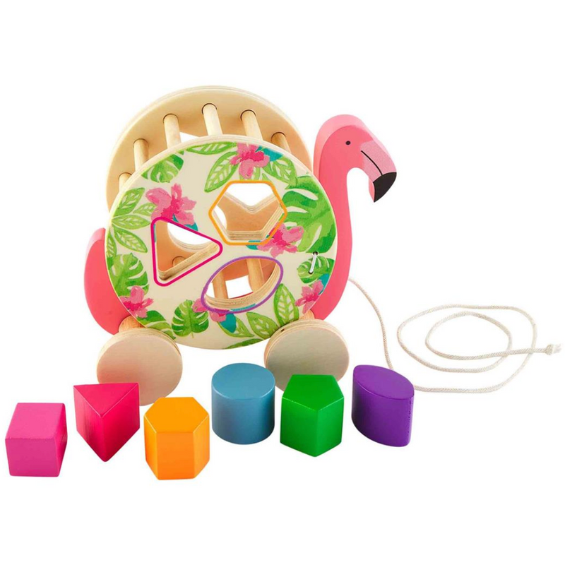 Flamingo Safari Shape Sorter