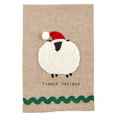 Fleece Navidad Towel