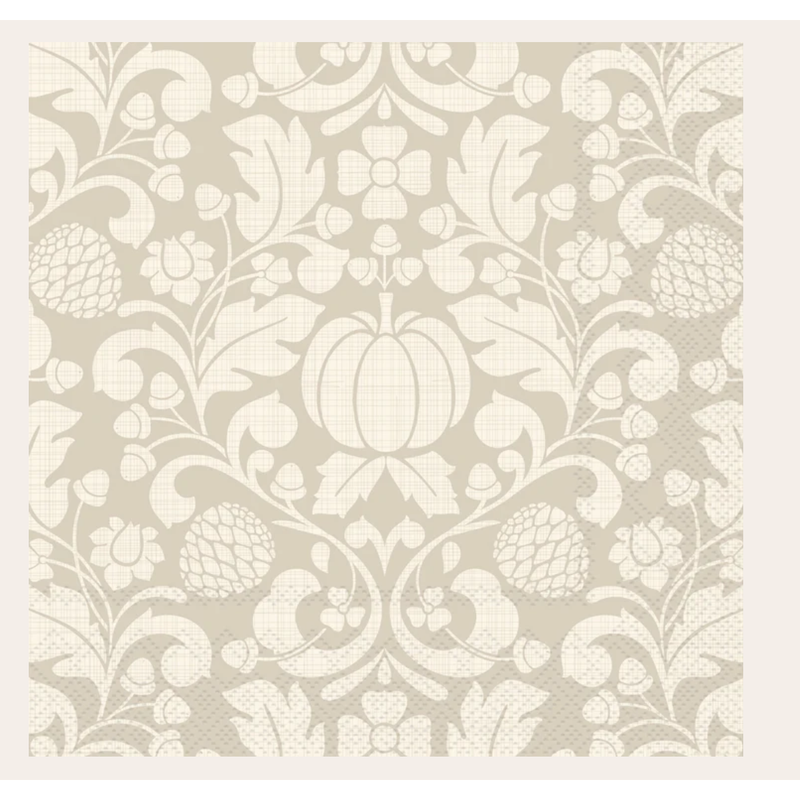 Francis Cream Cocktail Napkin