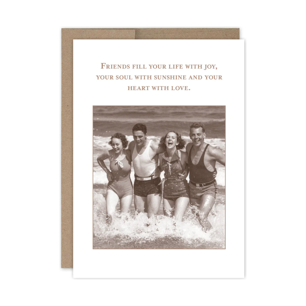 Friends Fill Your Life Birthday Card 