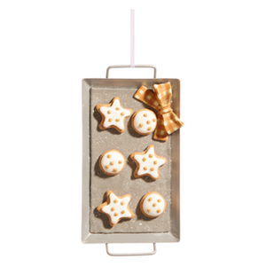 Gingerbread Cookie Sheet Ornament