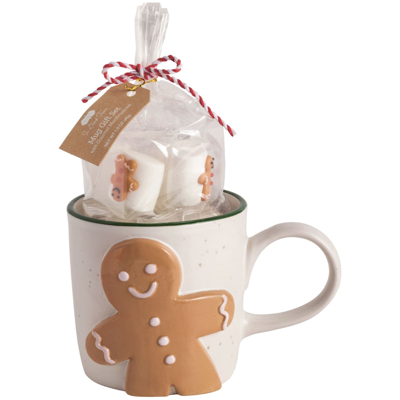 Gingerbread Mug and Marshmallow Set