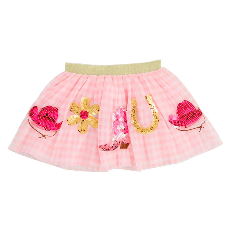 Gingham Western Tutu