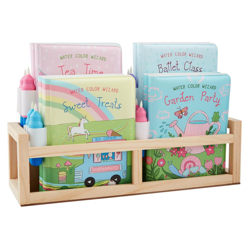 Girl Water Coloring Book