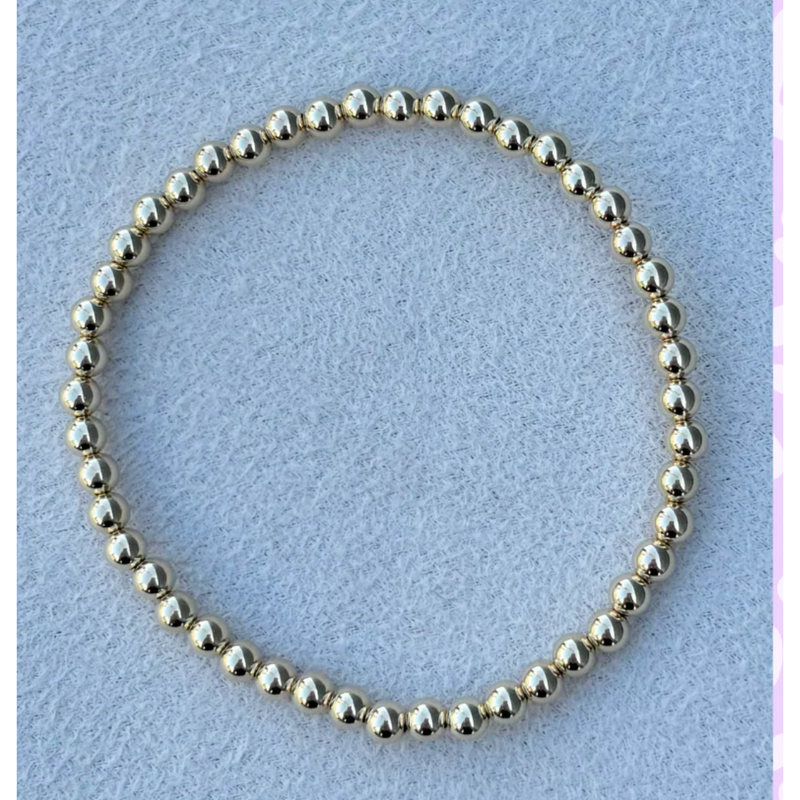 Gold Filled Bracelet-(4mm)