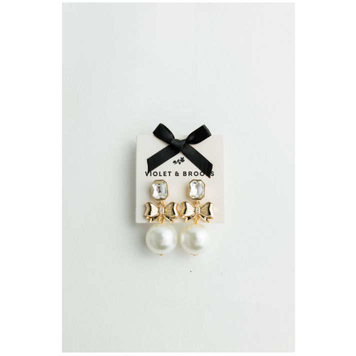 Statement Bow Earring Gold