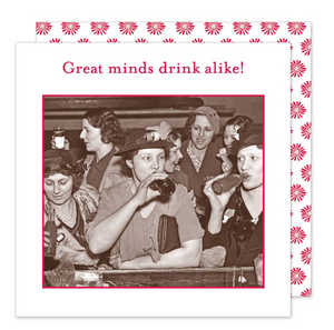 Great Minds Cocktail Napkins 