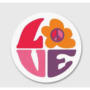Groovy Love Sticker