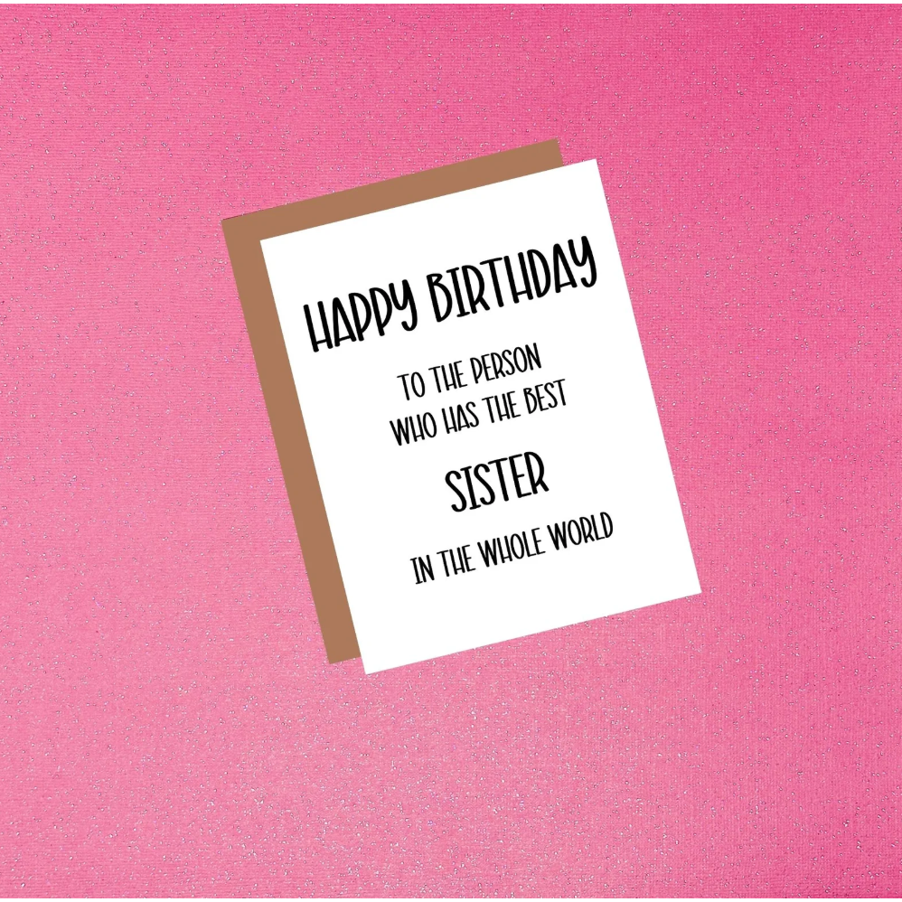 Happy Birthday Sister