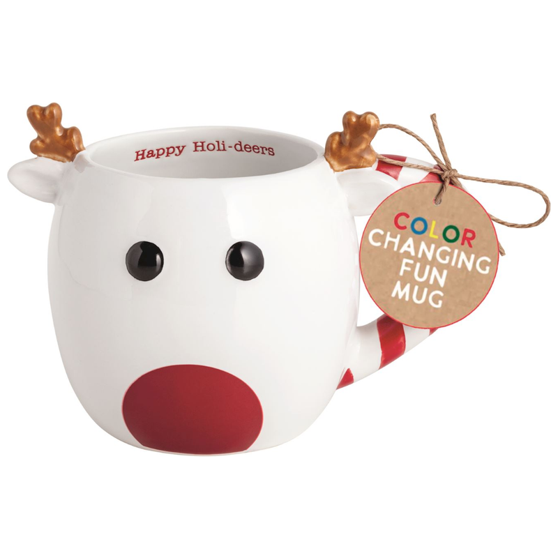 Happy Holi-Deers Reindeer Color Changing Mug 