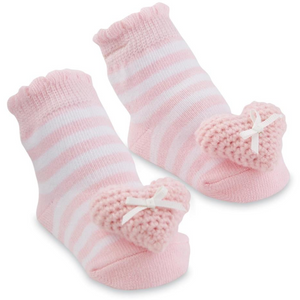 Heart Rattle Toe Socks