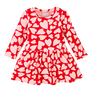 Heart T-Shirt Dress