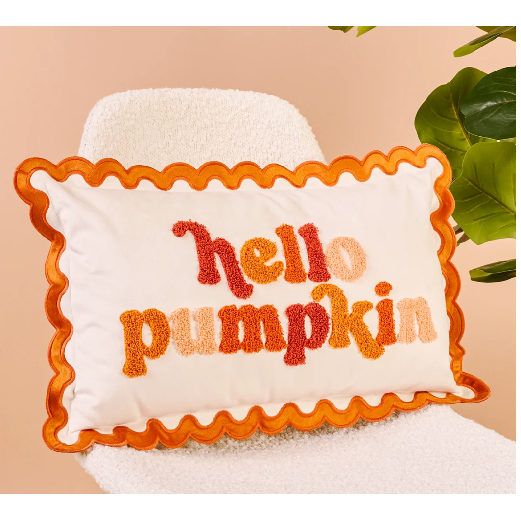 Hello Pumpkin Pillow
