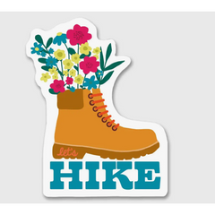 Hiking Boot Sticker.