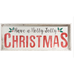 Holly Jolly Christmas Wall Art