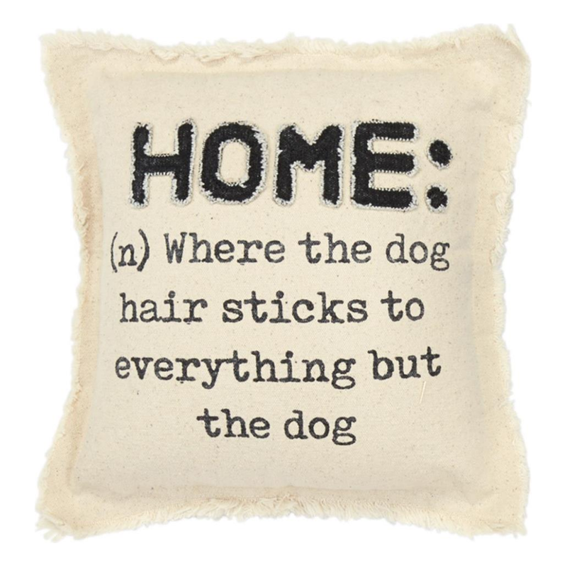 Home: Where hair sticks to everything bu the dog