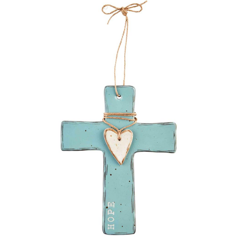 Hope Stoneware Cross