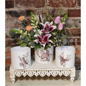 Spring Arrangement in Decorative Vase