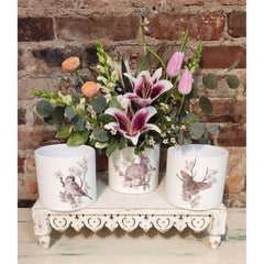 Spring Arrangement in Decorative Vase