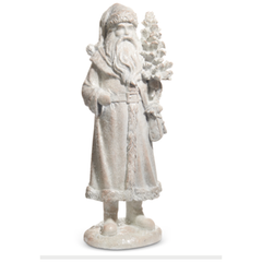 Iced Santa with Tree