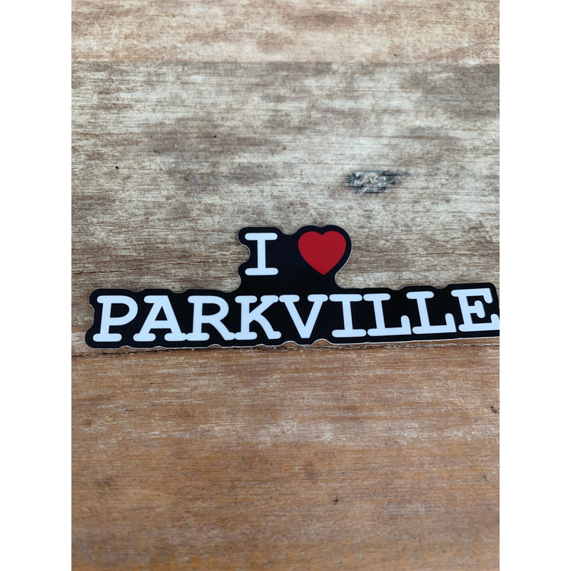 I heart Parkville Sticker