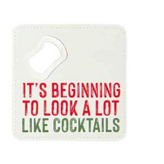 It's beginning to look a lot like Cocktails Coaster