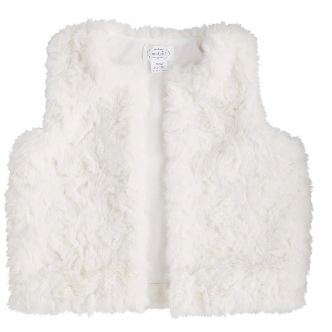 Ivory 2025 fur vest