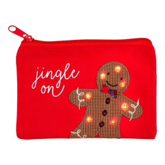 Jingle On Light Up Gift Card Pouch