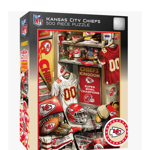 Kansas City Chiefs NFL Locker Room Puzzle