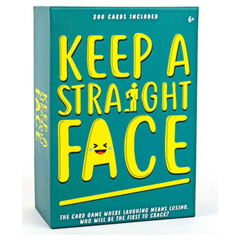 Keep a Straight Face Card Game