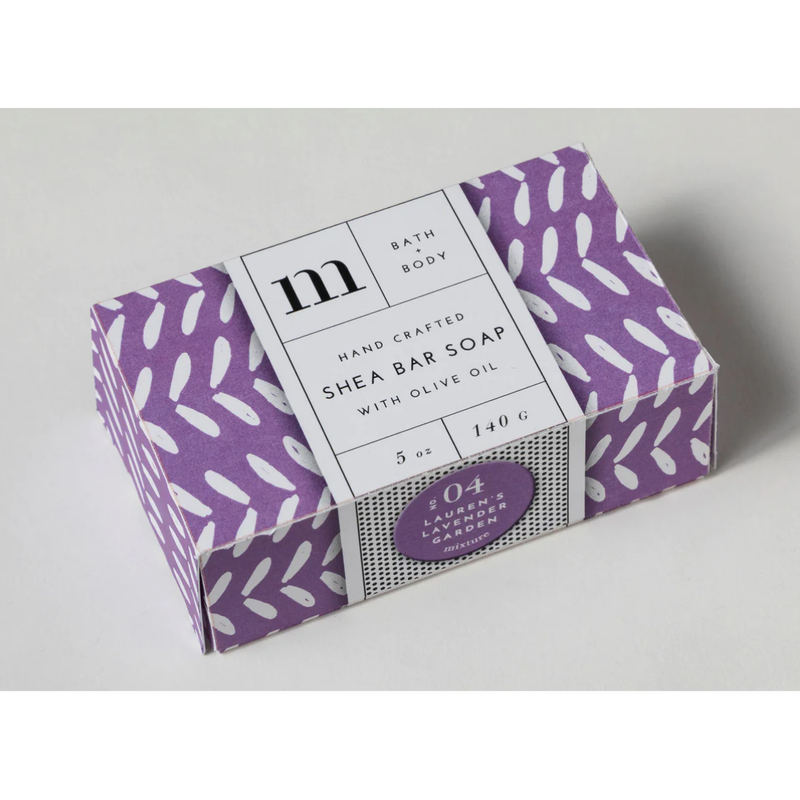 Lauren's Lavender Garden Shea Bar Soap