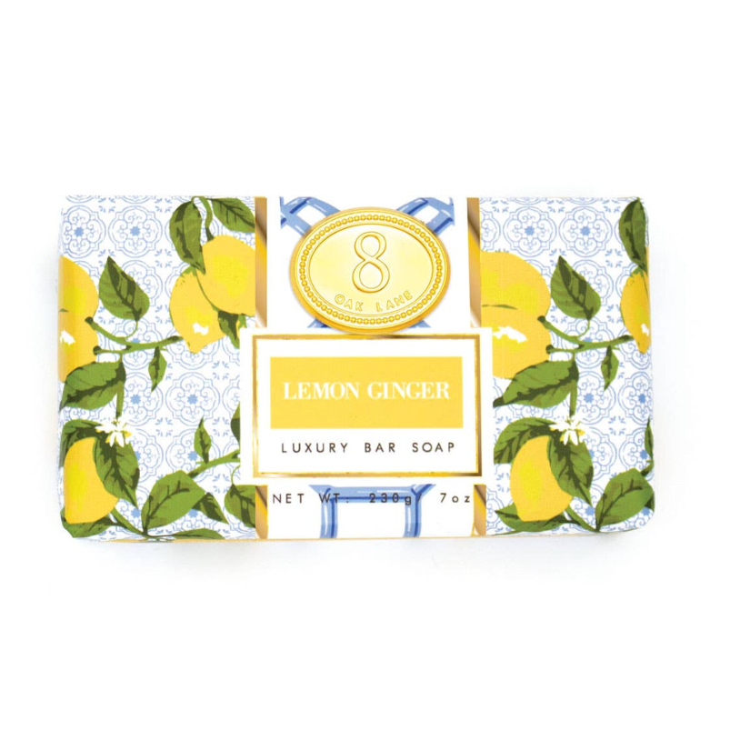 Lemon Ginger Wrapped Bar Soap