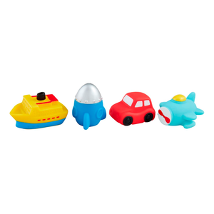 Light-Up Transportation Bath Toy Set 