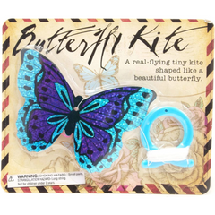 Light Blue and Purple Mini Butterfly Kite