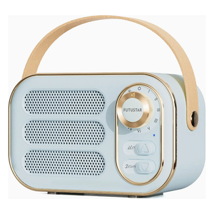 Light Blue Vintage Speaker