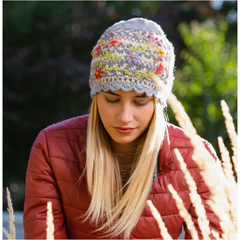 Light Natural Wool Beanie