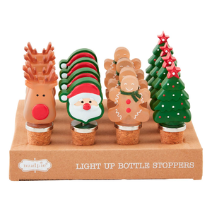 Holiday Light Up Bottle Stoppers