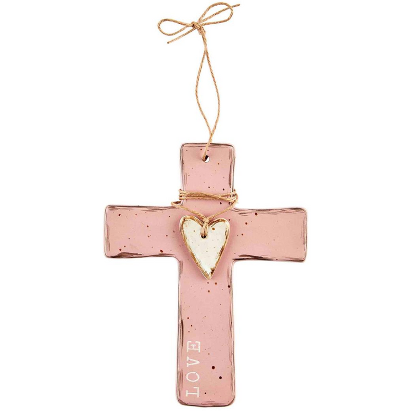 Love Stoneware Cross