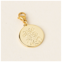 Birth Flower Charm March