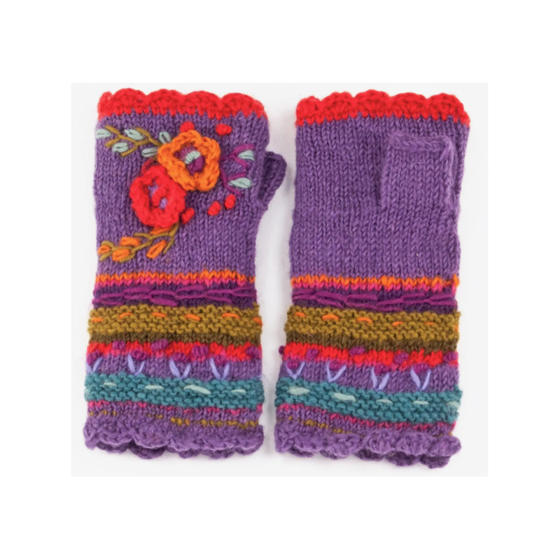 Mauve Handwarmers