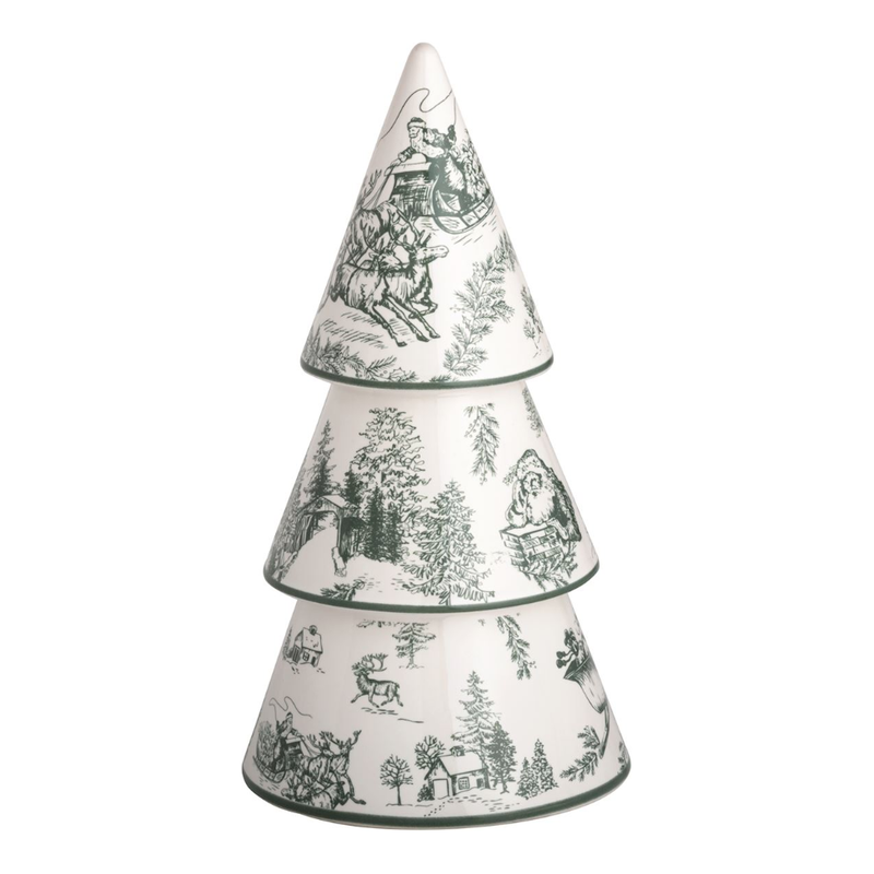 Medium Green Toile Tree