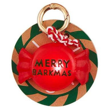 Merry Christmas Light up Dog Charm
