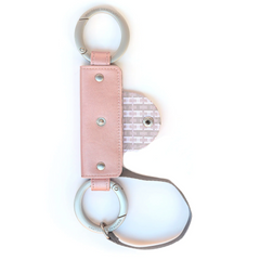 Metallic Pink Handbag Handcuff Open