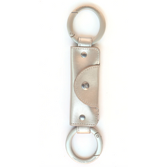 Metallic Silver Handbag Handcuff