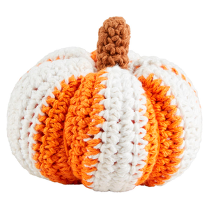 Mini Crochet Cream Pumpkin